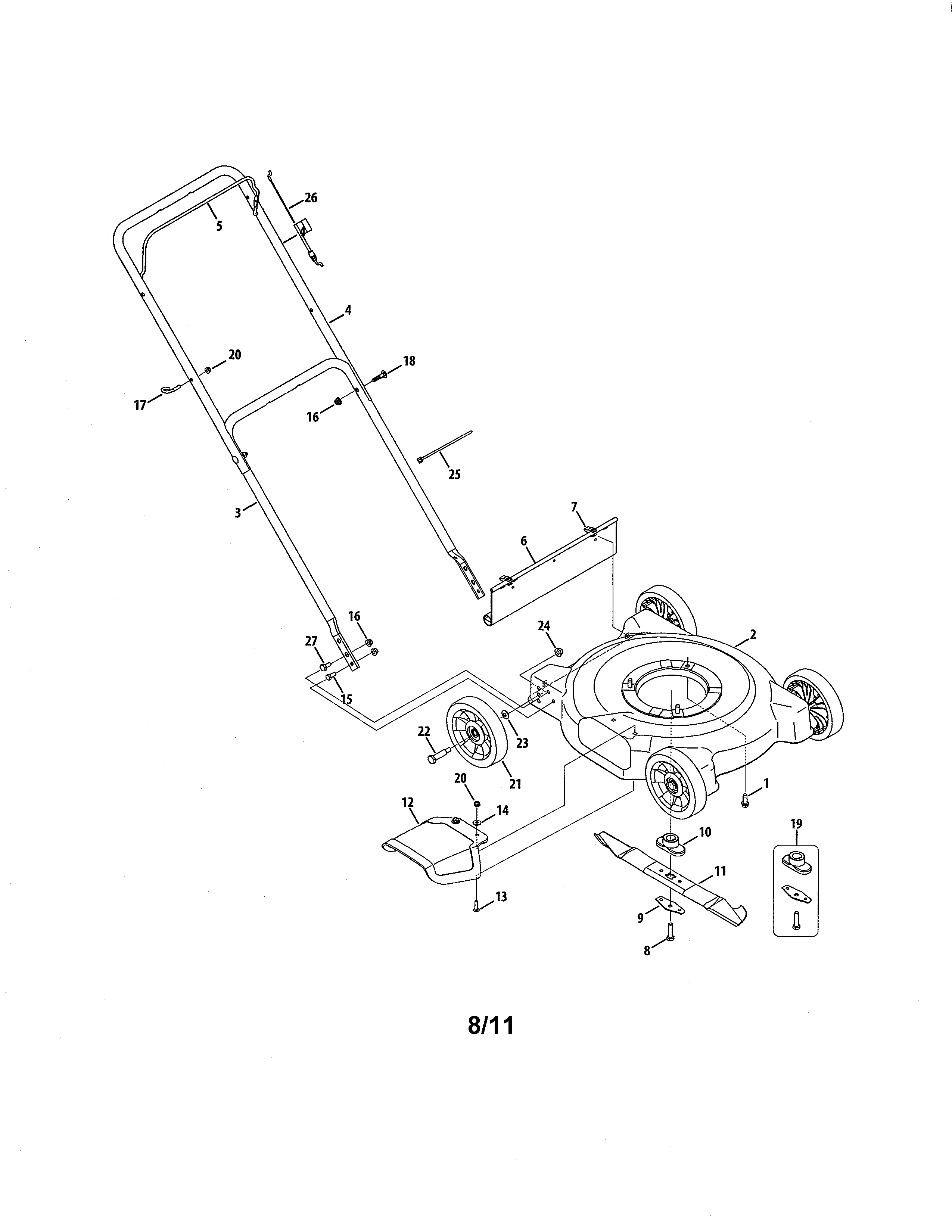 Mower parts