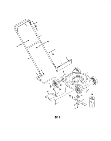 Mower parts