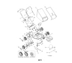 MTD 12A-446M729 mower parts diagram