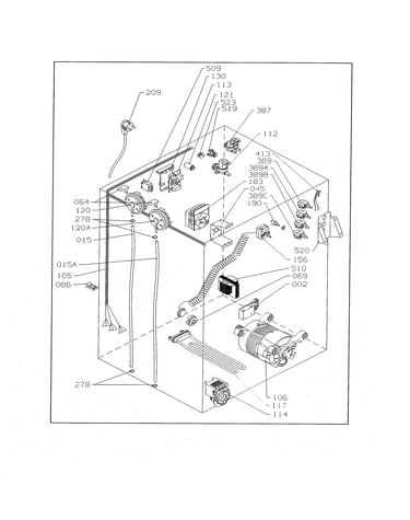 Motor/timer/hydrostat