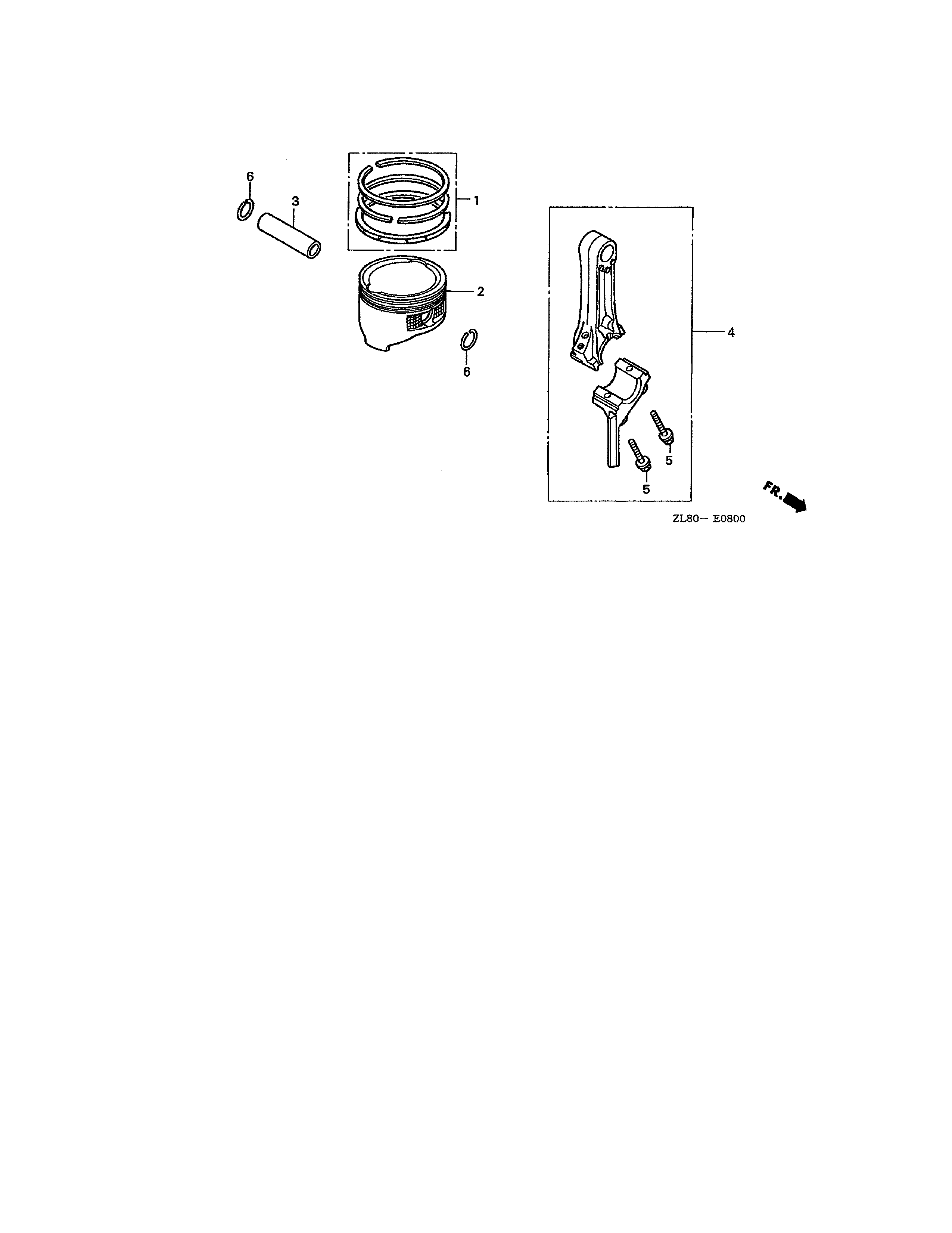 PISTON / CONNECTING ROD