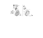Honda GC160A-MHA2 flywheel / ignition coil diagram