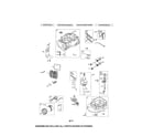 Craftsman 917370681 cylinder/crankshaft/sump diagram
