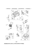 Cylinder/crankshaft/sump