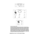 Briggs & Stratton 128T05-1609-B1 gaskets sets diagram