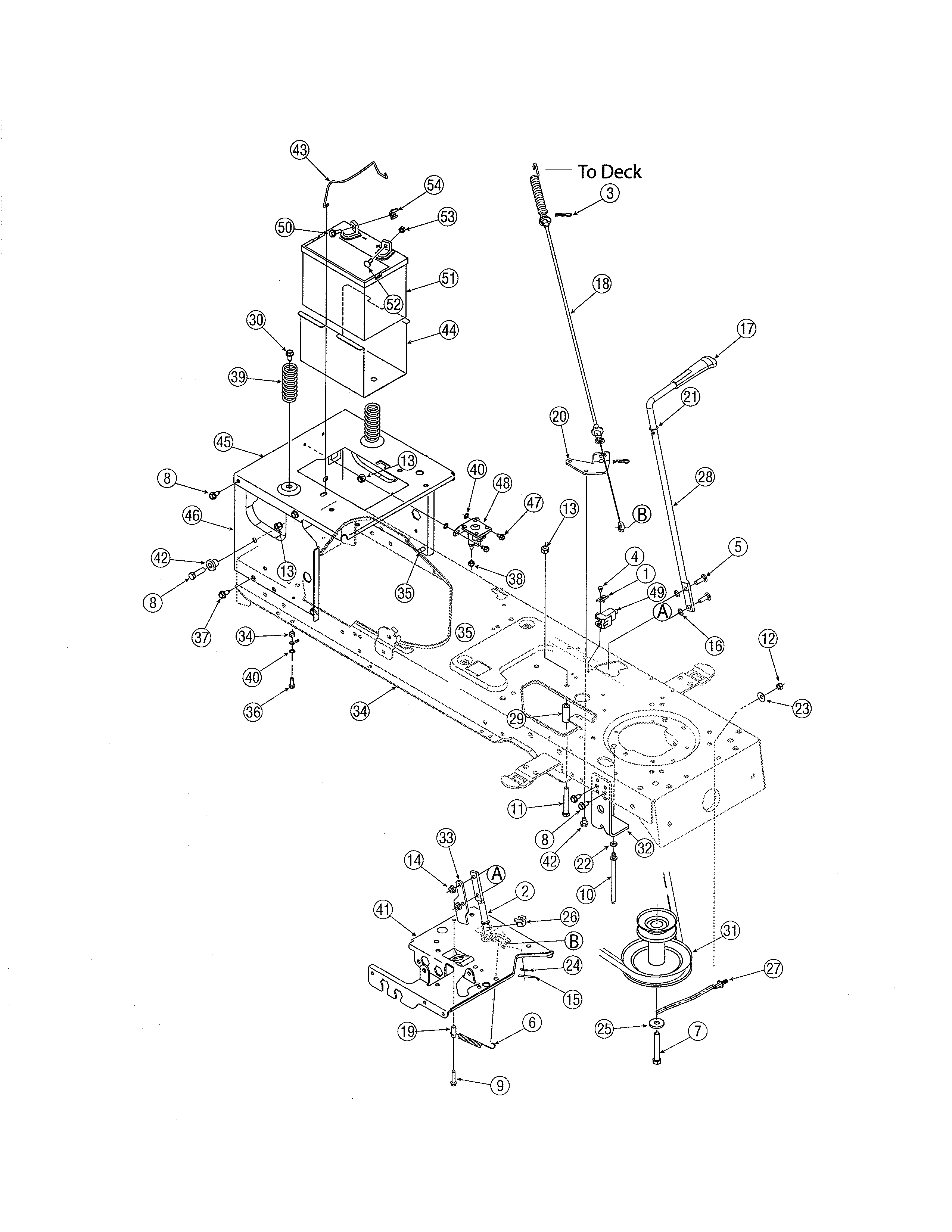 BATTERY/PTO