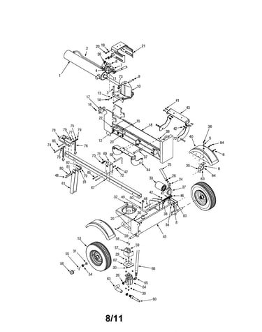 Log splitter
