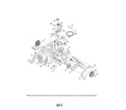 MTD 31AS2B5-801 fuel tank/auger diagram