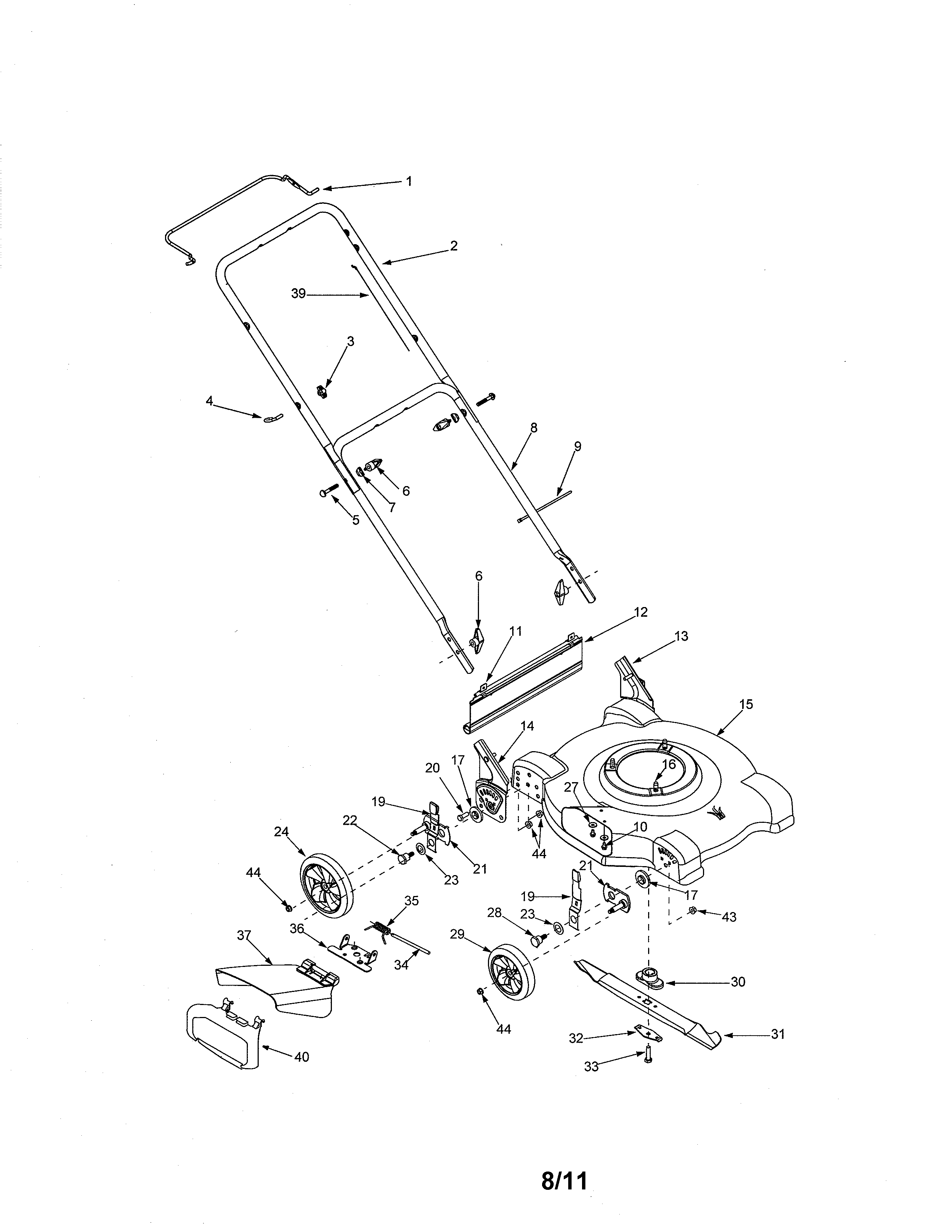 MOWER PARTS