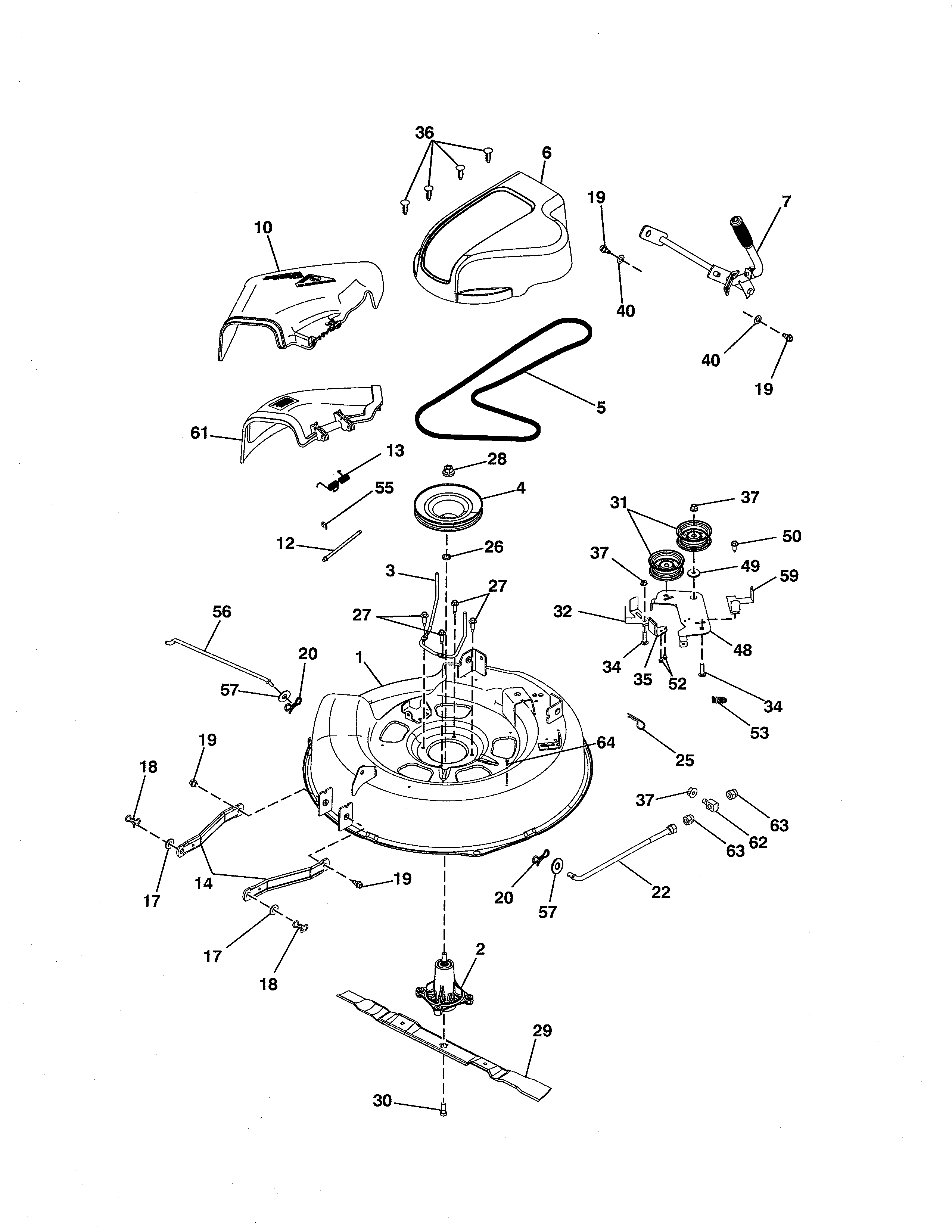 Mower deck