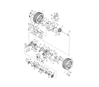 Weed Eater 96026000100 drive diagram