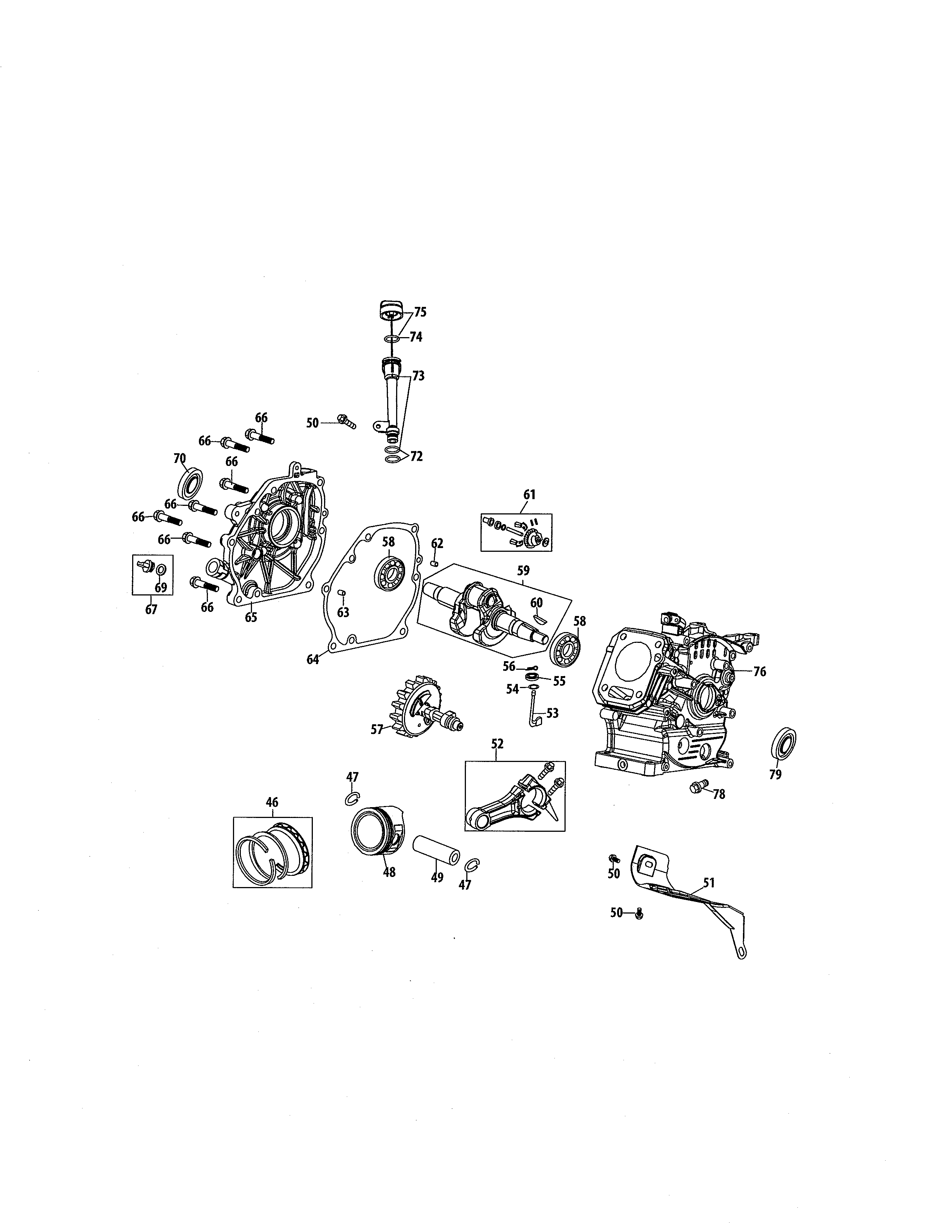 CRANKSHAFT/CRANKCASE