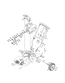 Handle/frame/drive system