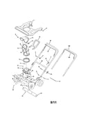 Shroud/chute/handle/auger housing