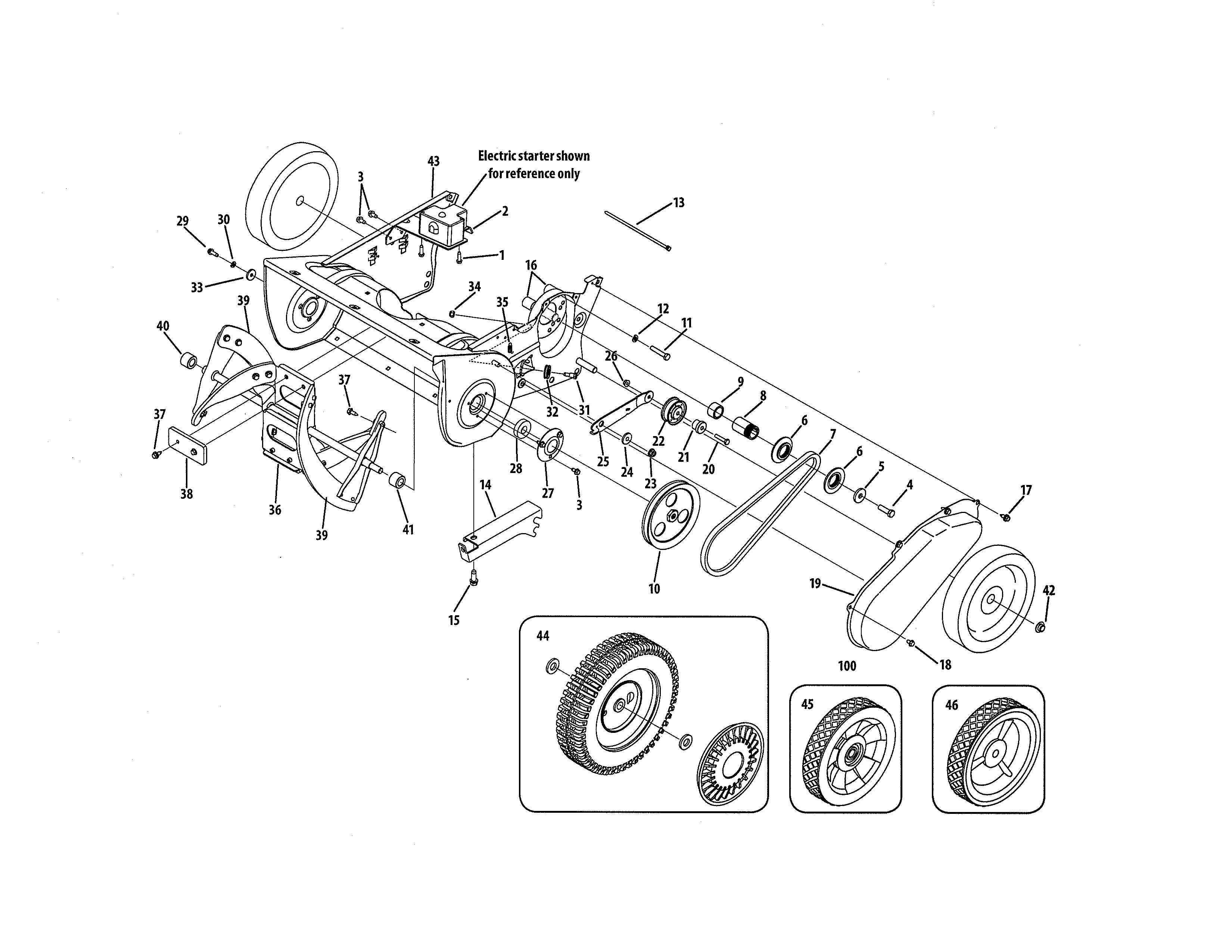 Drive system/auger assembly
