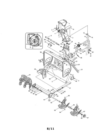 Auger & housing