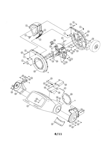 Impeller/hopper