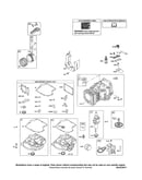 Cylinder/crankshaft/sump