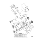 MTD 12A-453E700 lawn mower diagram