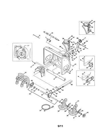 Auger & housing