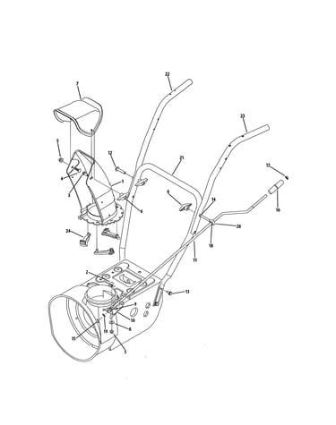Standard 2-way chute