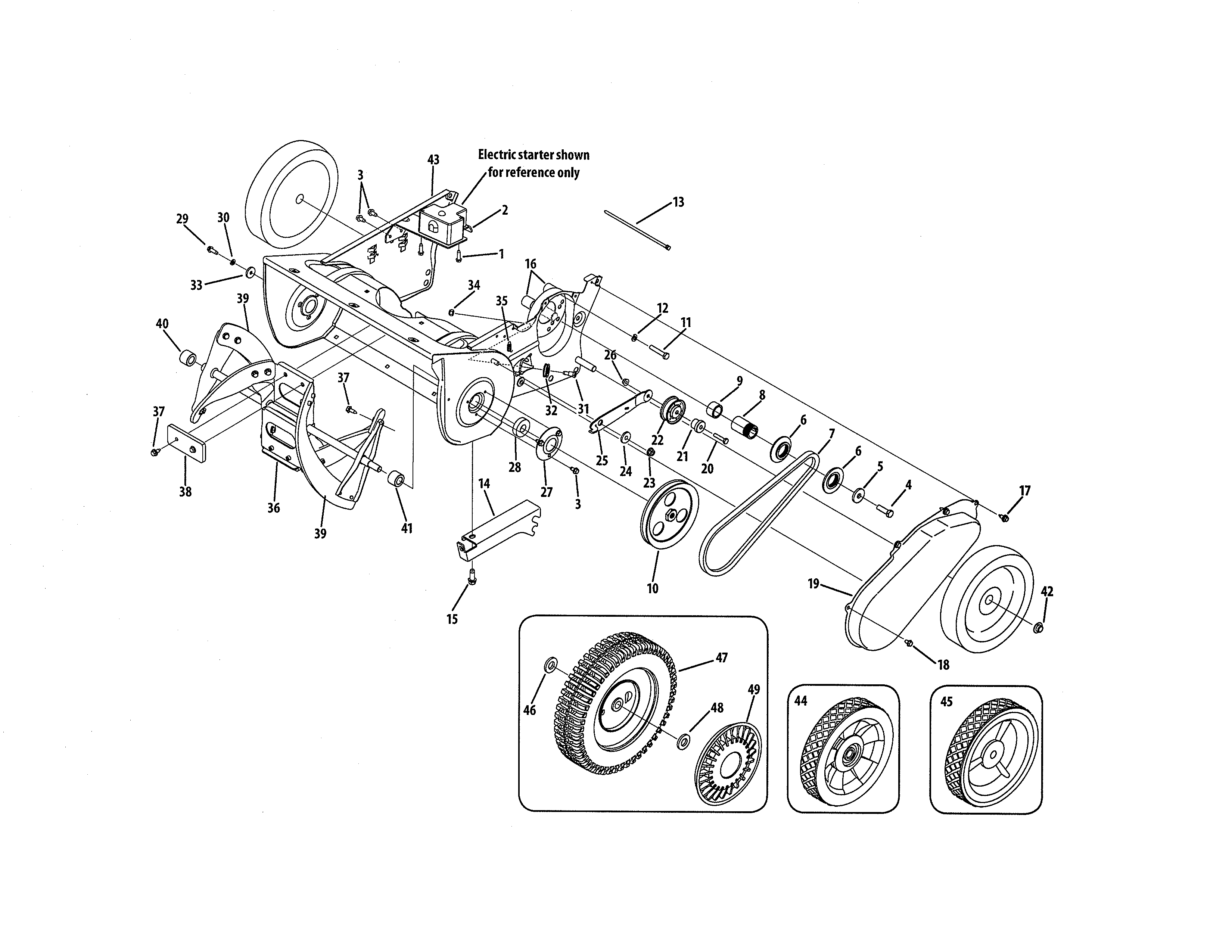 Drive system/auger