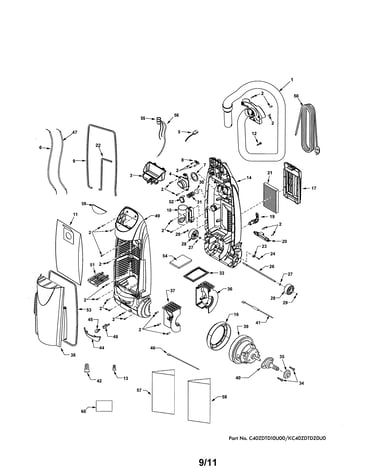 Dust compartment