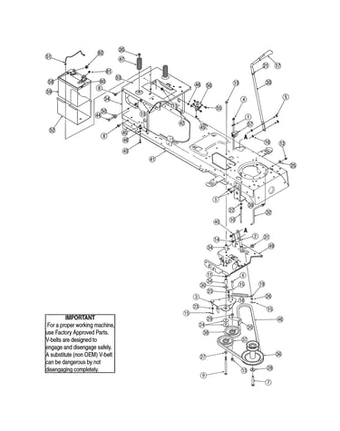 Frame/pto lift