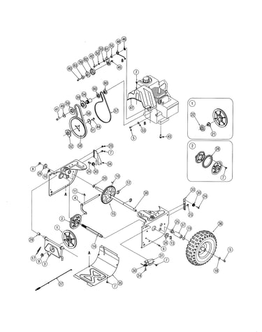 Drive/wheels