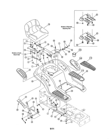 Seat/fender