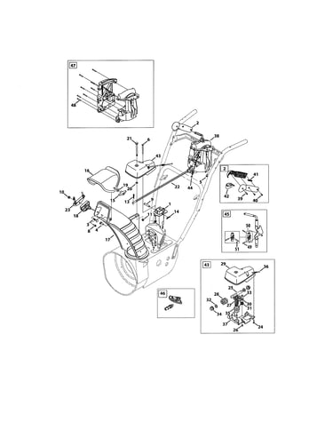 2-way & 4-way extended chute