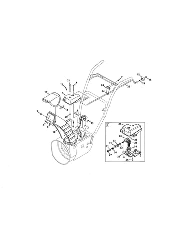 Extended chute
