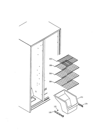 Freezer shelves