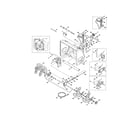 MTD 31AM63EF706 auger & housing diagram