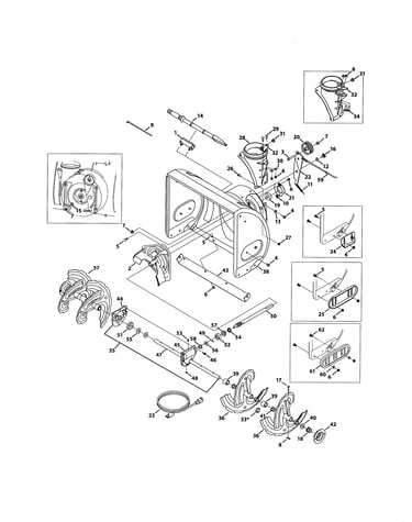 Auger & housing