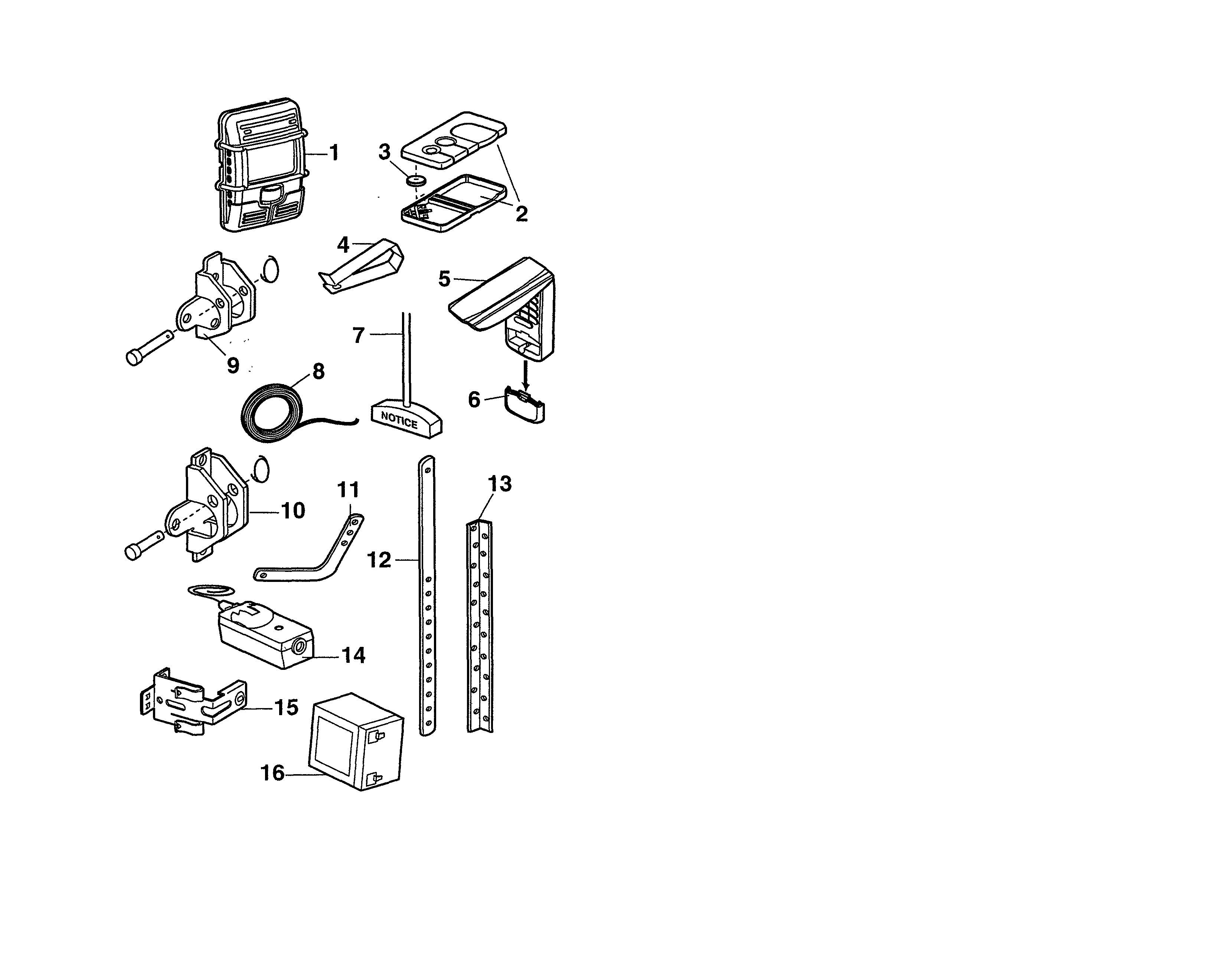 Installation parts