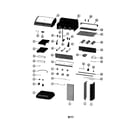 Kenmore 640-03982741-5 gas grill diagram