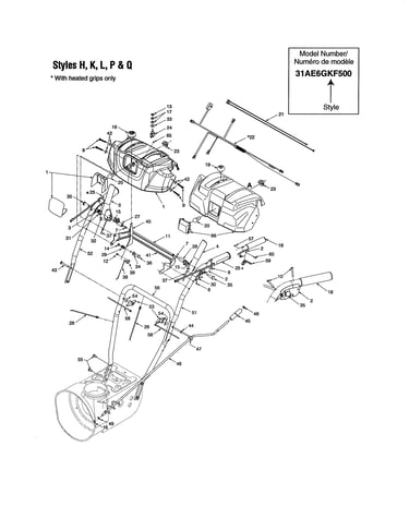 Handle panel