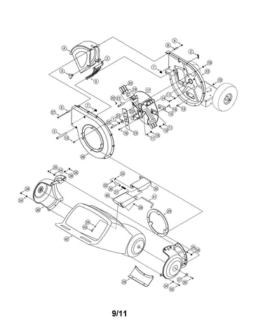 Hopper/impeller