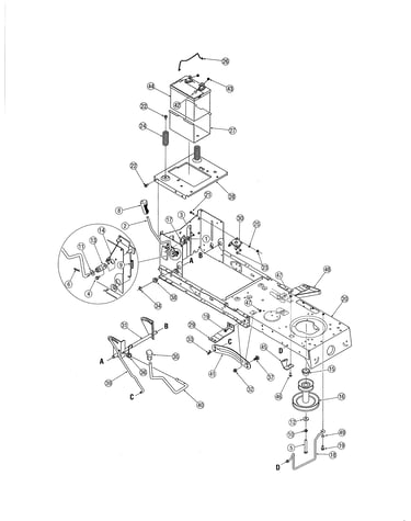 Frame/battery