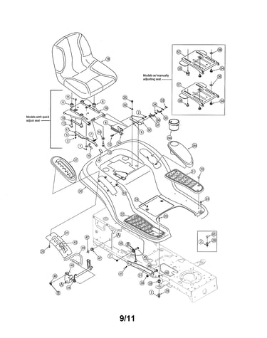 Seat/fender