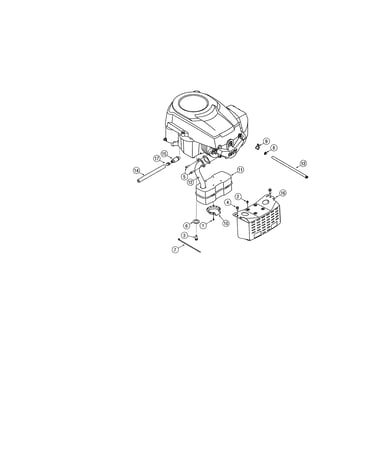 Kohler courage single cylinder engine