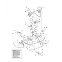 MTD 13AN771G731 38" deck diagram