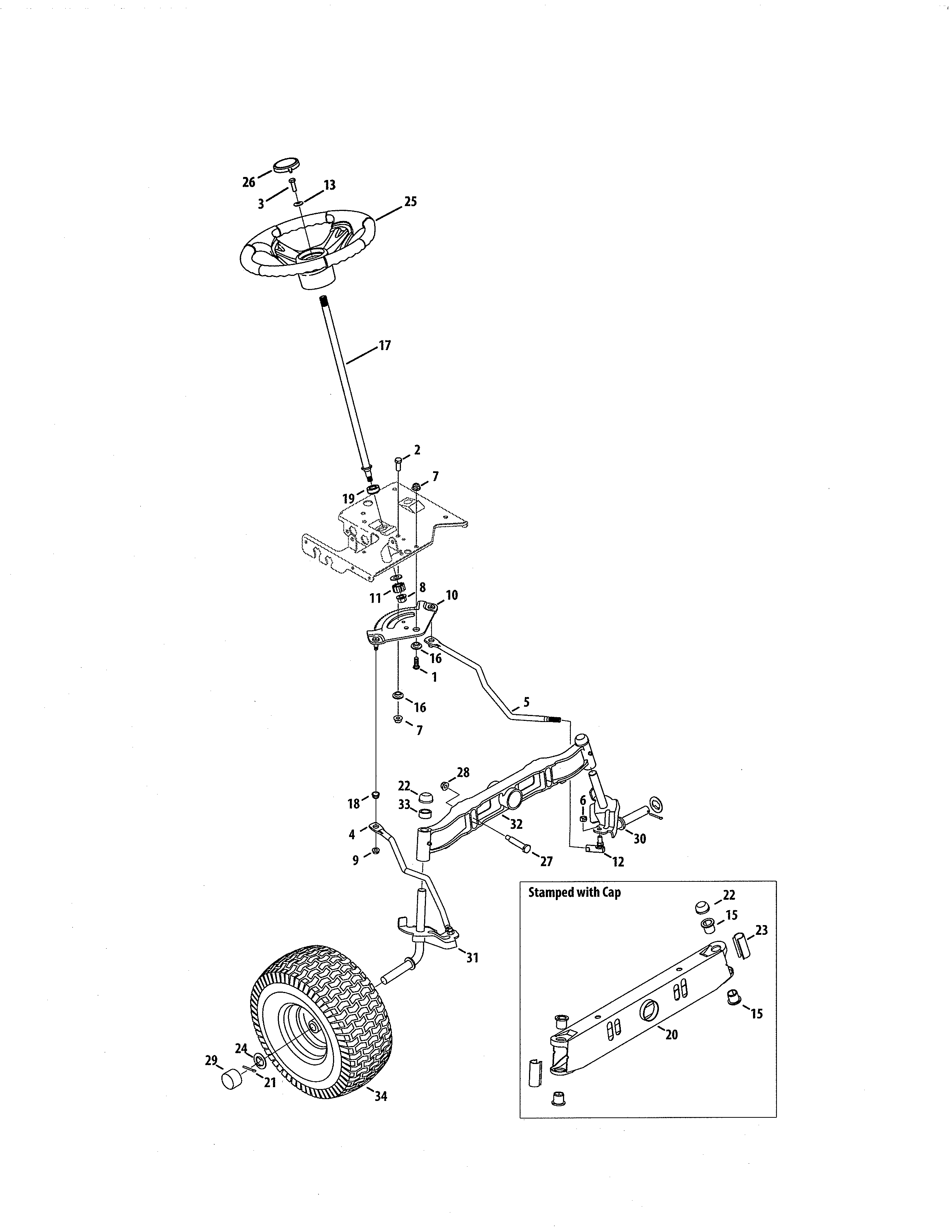 STEERING & FRONT AXLE