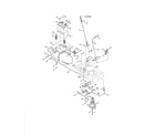 MTD 13AX615G055 frame & manual pto diagram