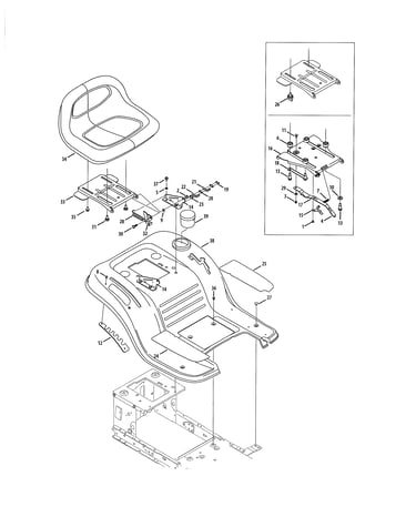 Seat/fender