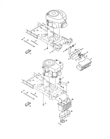 B&s model 28 / tecumseh 135 w/low muffler