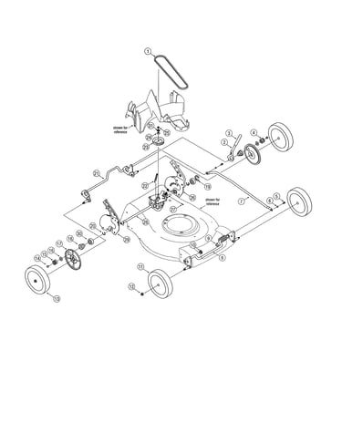Wheels/deck