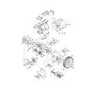 Craftsman 247886912 transmission/wheels diagram