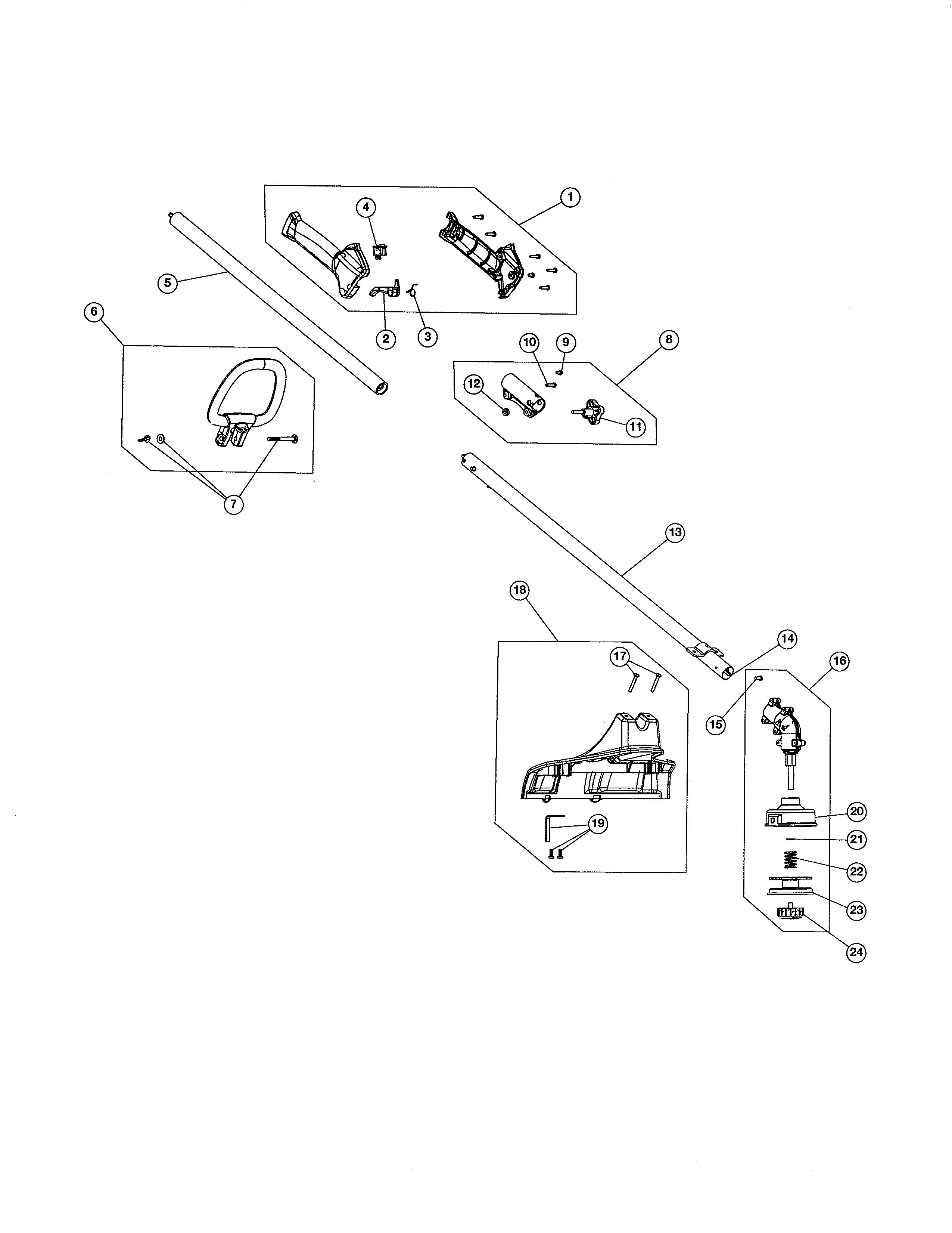 Drive shaft/shield